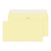 Creative Coloured Envelope DL+ 229 (W) x 114 (H) mm Adhesive Strip Cream 120 gsm Pack of 500