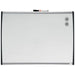 Nobo Small Wall Mountable Magnetic Whiteboard 1903783 Lacquered Steel Arched Frame 585 x 430 mm White