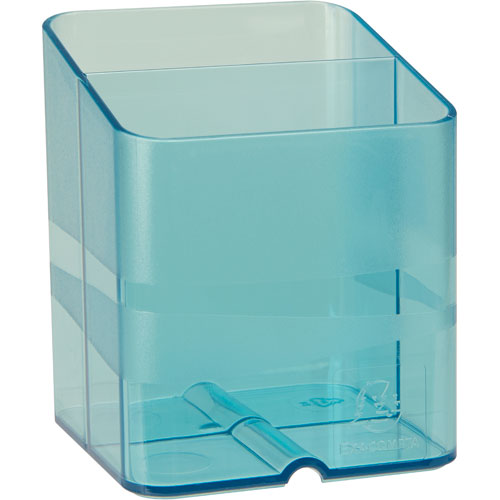 Exacompta Chromaline Pen Box Plastic Turquoise 7.4 x 7.4 x 9.3 cm