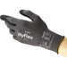 HyFlex Non-Disposable Handling Gloves Foam, Nitrile Size 10 Black 12 Pairs