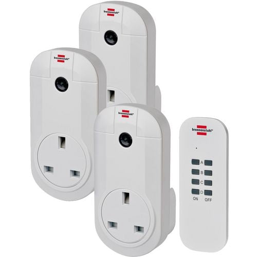 brennenstuhl Remote Control Socket White