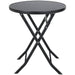 Living and Home Table LG0788 Metal 600 x 600 x 710 mm