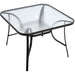 Living and Home Table LG0817 Metal 1,050 x 1,050 x 720 mm