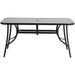 Living and Home Table LG0890 Metal 1,500 x 1,050 x 720 mm