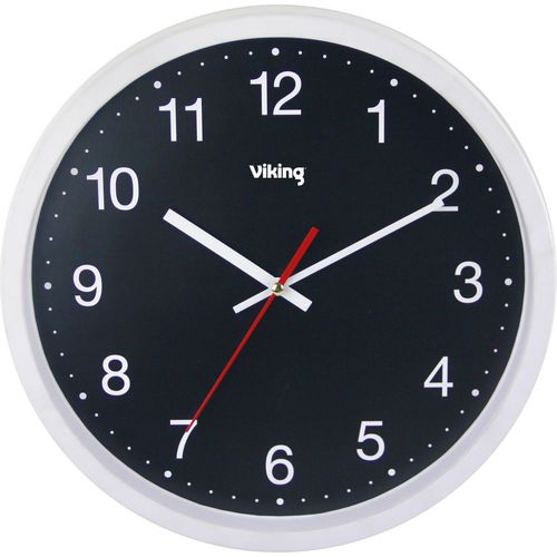 Viking Analog Wall Clock White 31.5 x 5 cm