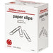 Office Depot Paper Clips Round 30mm Silver Pack of 1000