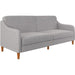 DOREL HOME 3 Seat Sofa LIGHT GREY LINEN Linen 1,955.80 (W) x 825.50 (D) x 838.20 (H) mm