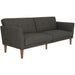 Novogratz 3 Seat Sofa GREY LINEN Linen 2,044.70 (W) x 825.50 (D) x 850.90 (H) mm