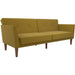 Novogratz 3 Seat Sofa MUSTARD LINEN Linen 2,044.70 (W) x 825.50 (D) x 850.90 (H) mm