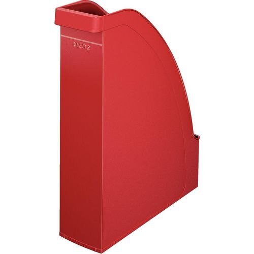 Leitz Plus Magazine File 24760025 Plastic Red 7.8 (W) x 27.8 (D) x 30.8 (H) cm Pack of 6