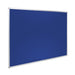 Notice Board Felt Blue 180 x 120 cm