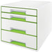 Leitz Desktop Drawers 52132054 Green A4 Maxi Green 28.7 (W) x 27 (H) cm