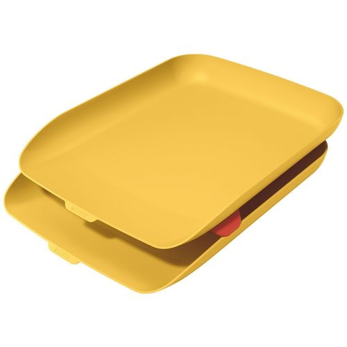 Leitz Letter Tray 53581019 Yellow Pack of 2