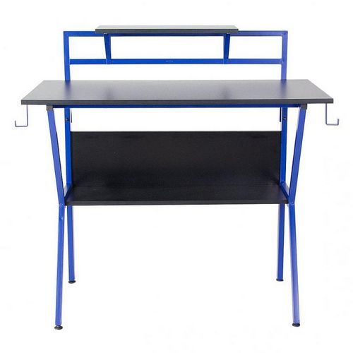 NEO Non Height Adjustable Desk Rectangular 2T-GDESK-BLUE Steel Red