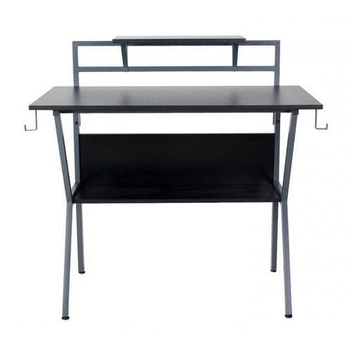 NEO Non Height Adjustable Desk Rectangular 2T-GDESK-GREY Steel Grey