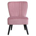 NEO Dining Chairs Non Height Adjustable Pink SHELL-PINK 570 (W) x 470 (D) x 820 (H) mm