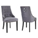 NEO Dining Chairs Non Height Adjustable Grey 2XKNOC-CHR-GREY 530 (W) x 660 (D) x 920 (H) mm Pack of 2