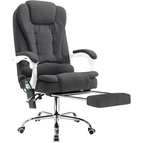 NEO Office Chair Fabric Fixed Armrest Grey 130 kg ML-FABRIC-DG 540 (W) x 660 (D) x 1,200 (H) mm