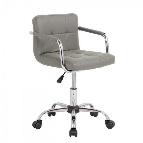 NEO Faux Leather Fixed Armrest Seat Height Adjustable Grey 130 kg CUBE-OFFICE-GREY 4,600 (W) x 4,600 (D) x 8,500 (H) mm