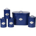 NEO Kitchen Storage Set Metal Navy HEX-NAVY Set of 5