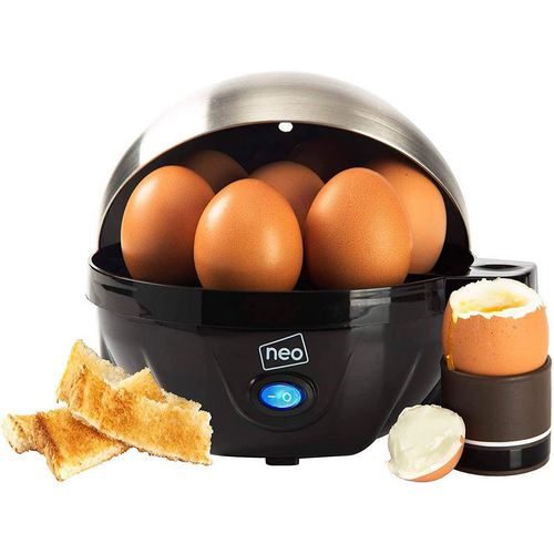 NEO Egg Boiler NEO-EGG Plastic Black, Chrome