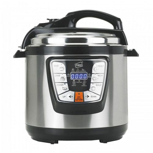 NEO Pressure Cooker NEO-6L-PCKR Stainless Steel & Plastic Black