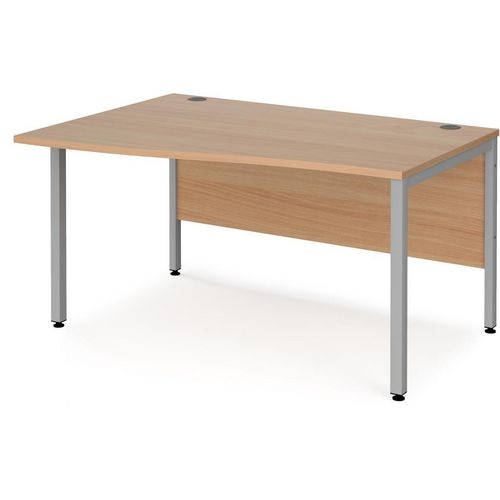 Dams International Wave Desk MB14WLSB 1,400 x 990 x 725 x 800 - 990 mm