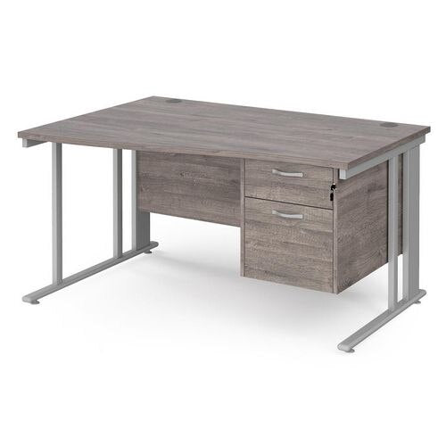 Dams International Wave Desk MCM14WLP2SGO 1,400 x 725 x 800 - 990 mm