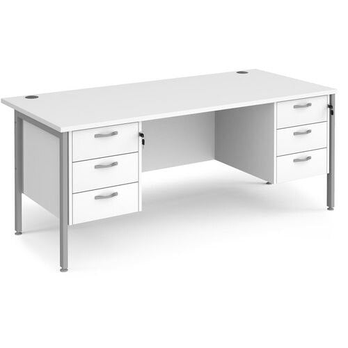 Dams International Desk MH18P33SWH 1,800 x 800 x 725 mm