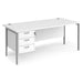 Dams International Desk MH18P3SWH 1,800 x 800 x 725 mm