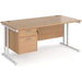 Dams International Desk MC16P2WHB 1,600 x 800 x 725 mm