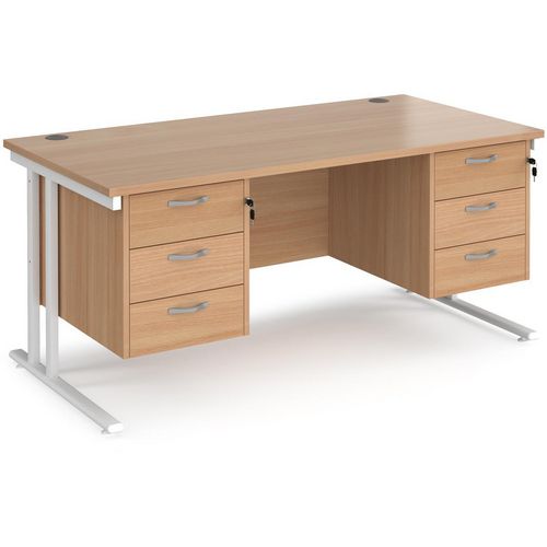 Dams International Desk MC16P33WHB 1,600 x 800 x 725 mm