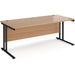 Dams International Desk MC18KB 1,800 x 800 x 725 x 800 - 990 mm