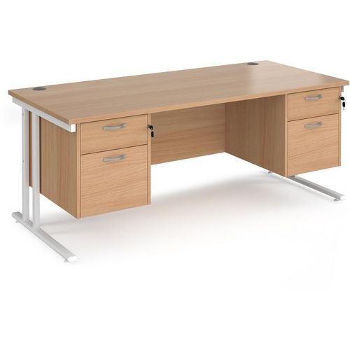 Dams International Desk MC18P22WHB 1,800 x 800 x 725 mm