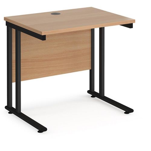 Dams International Desk MC608KB 800 x 600 x 725 x 800 - 990 mm