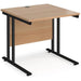 Dams International Desk MC8KB 800 x 800 x 725 x 800 - 990 mm