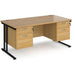 Dams International Desk MC16P22KO 1,600 x 800 x 725 x 800 - 990 mm