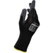 Mapa Professional Ultrane 641 Non-Disposable Handling Gloves Nitrile Size 8 Black