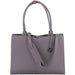 SOCHA Laptop Bag 14 " Synthetic Leather Grey 39 x 12 x 29 cm