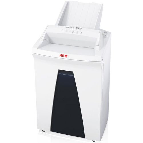 HSM Shredder HSM SECURIO AF300 Autofeed shredder - 0.78 x 11mm Super Micro Cut Security Level P-6 7 Sheets