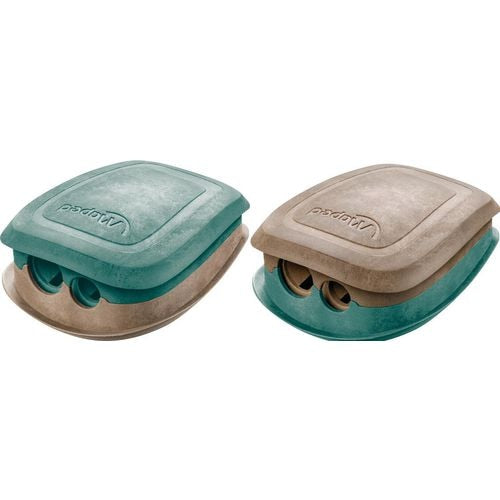 Maped Pencil Sharpener Brown, Green 9.5 x 2.9 x 12.5 cm