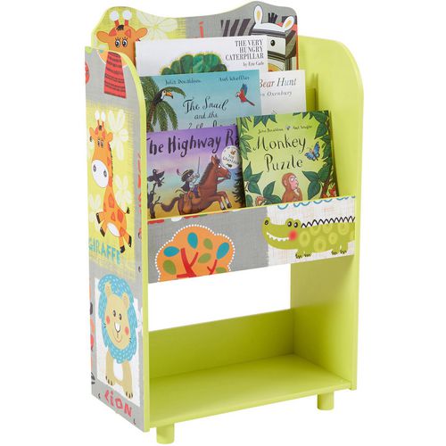 Liberty House Toys Bookcase TF4802 Medium-density fibreboard 3+ 485 (W) x 240 (D) x 965 (H) mm Green