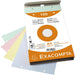 Exacompta Index Cards 10658E A5 Assorted 15 x 21.2 x 2.5 cm Pack of 10