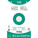 Exacompta Index Cards 10603E 125 x 200 mm White 12.7 x 20.3 x 2.5 cm Pack of 12