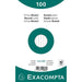 Exacompta Index Cards 10803X 125 x 200 mm White 12.7 x 20.3 x 2.5 cm Pack of 12