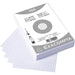 Exacompta Index Cards 10202E 100 x 150 mm White 10.2 x 15.3 x 2.5 cm Pack of 20