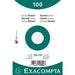 Exacompta Index Cards 10802X A6 White 10 x 15 x 2.3 cm Pack of 20