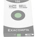 Exacompta Index Cards 13248E A5 Green 15 x 21.2 x 2.5 cm