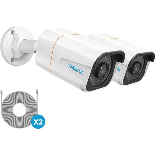 Reolink 4K+ UHD NVR PoE AI Bullet Add-on Cam 2pk