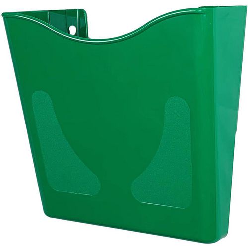 Deflecto A4 Literature Display Through Hole Green CP078YTGRN 26.5 x 10 x 26 cm